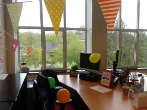 Birthday at the office